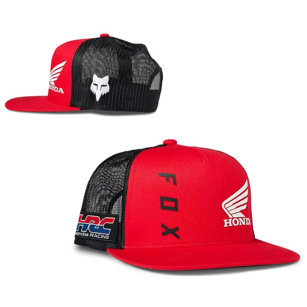 Cappello Fox Honda® Snapback Hat, Flame Red