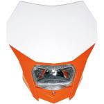 Portafaro Bagus con lampada alogena 12V 35/35W - Arancio Bianco