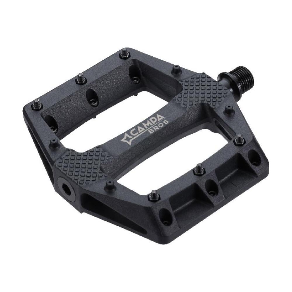 Pedali Campa Bros Assault V composito, Nero