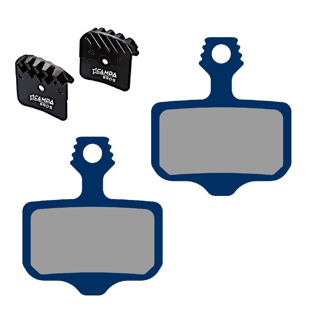 Set Pastiglie Freno Sram Avid Elixir, Force, Red, AXS, Level TL, Ultimate con dissipatore aria Organica 2pz