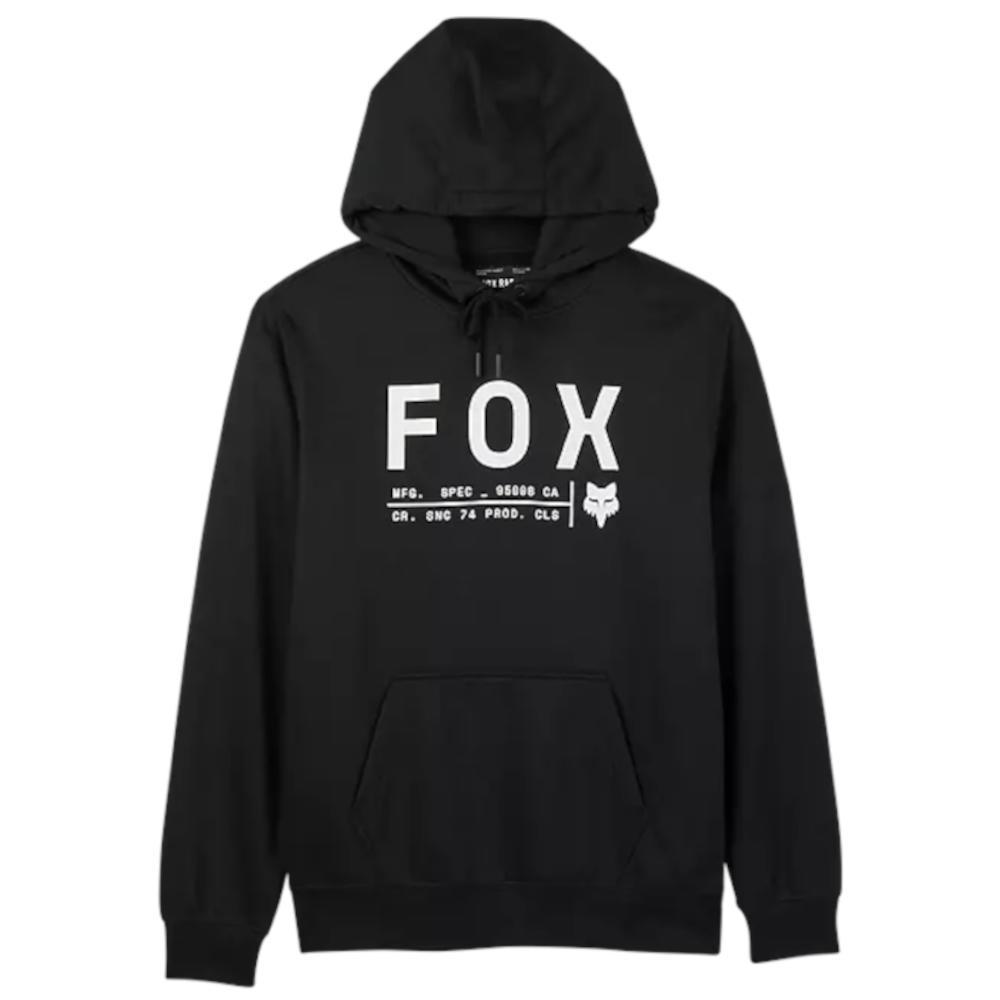 Felpa Fox FX con cappuccio Stop, Black Taglia XL