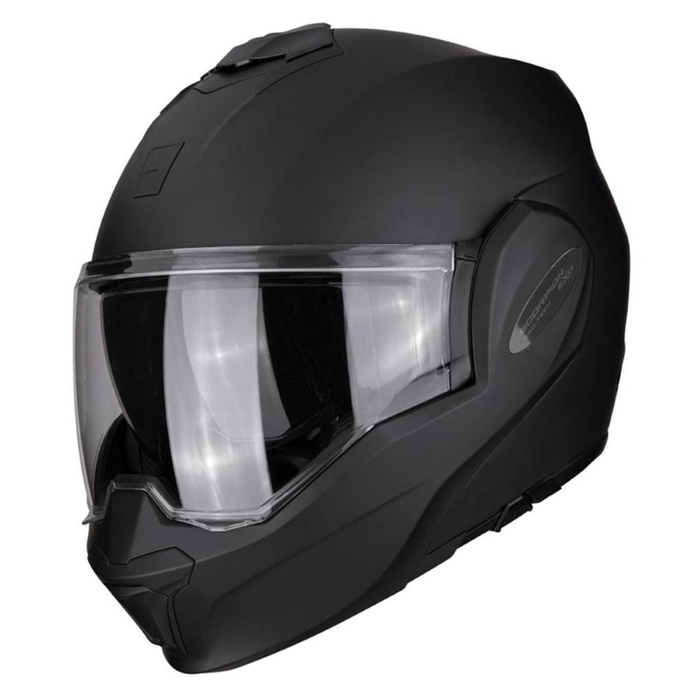 Casco Scorpion Exo Tech Evo Solid Nero Opaco