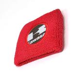 Polsino con logo Kawasaki in tessuto elastico Rosso
