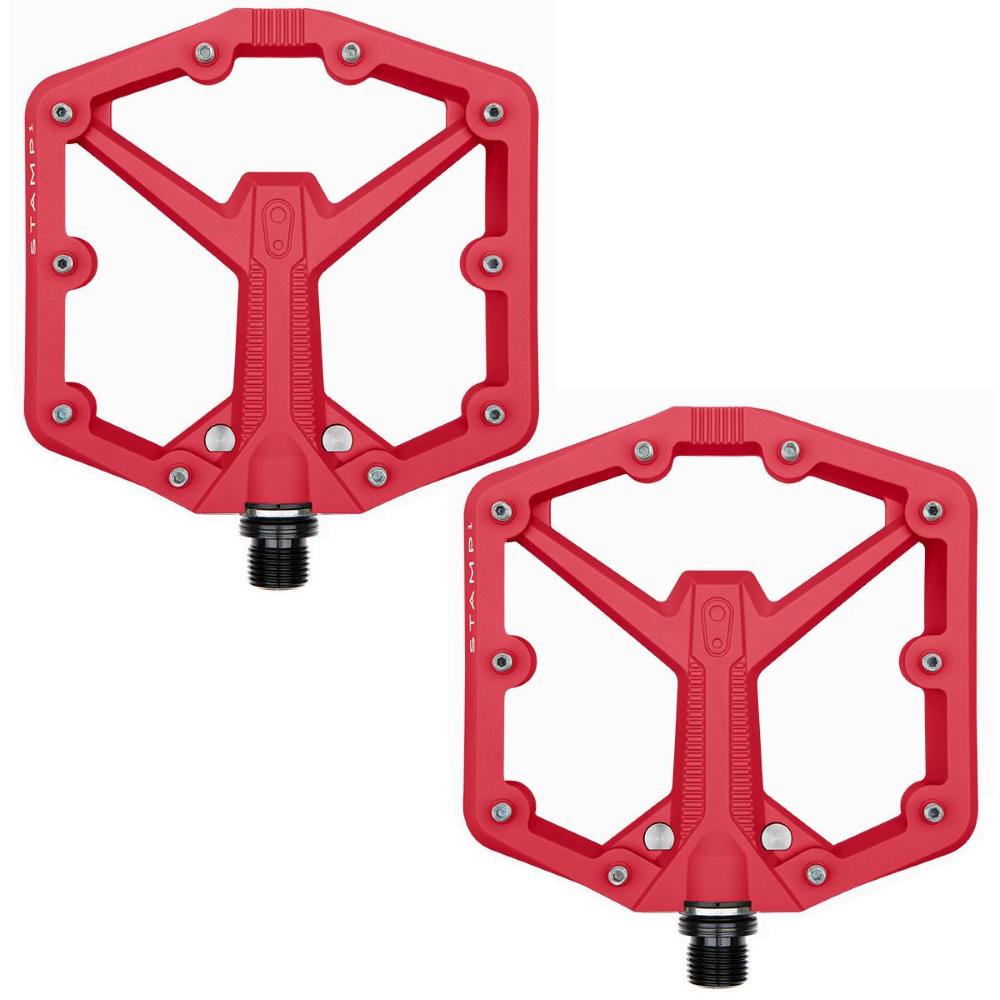 Coppia Pedali Crankbrothers Stamp 1 Small Red Gen 2 V2