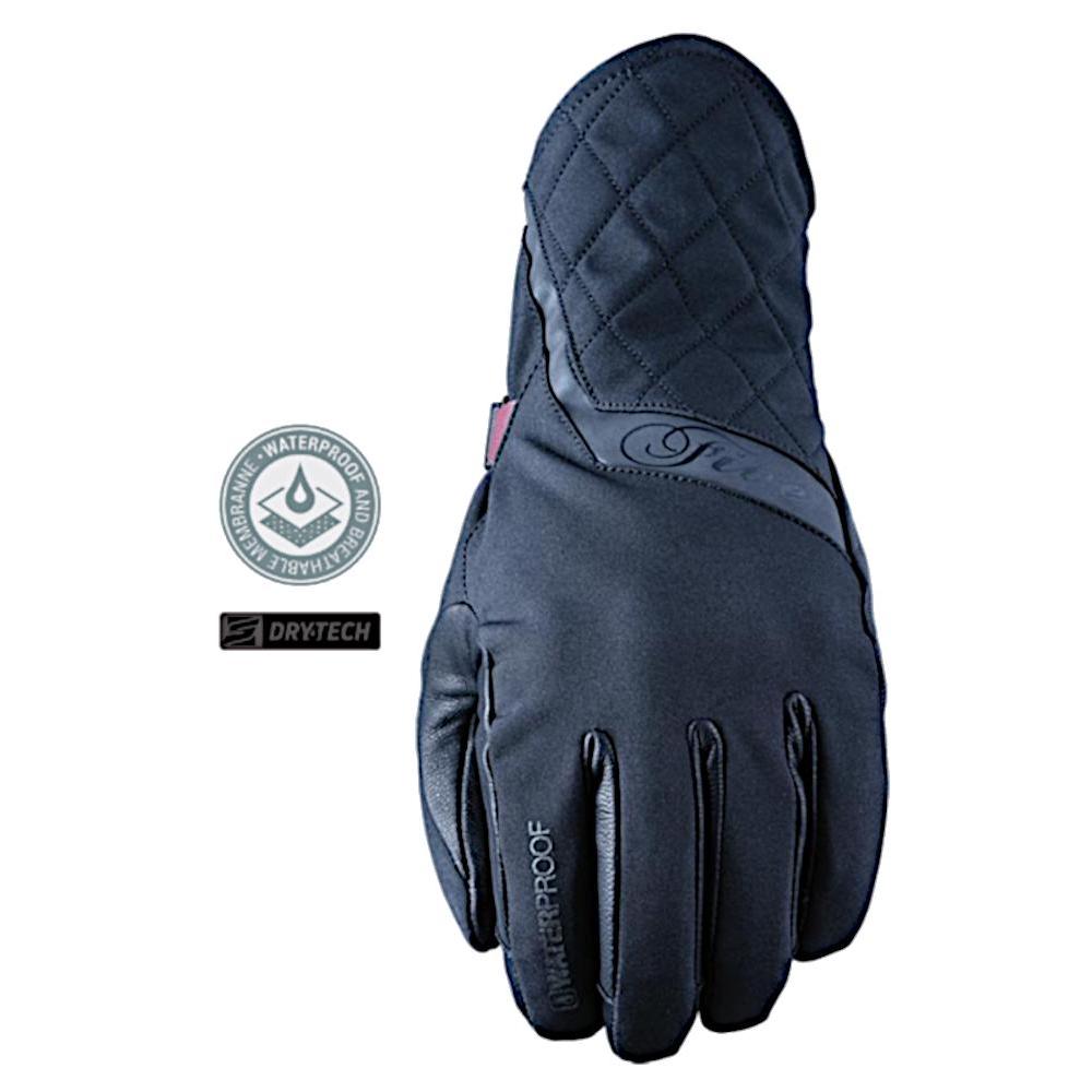 Guanti Five Donna (CE) Milano Evo Impermeabili Black Five Gloves
