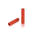 Manopole ciclo in silicone Rosse, 130mm