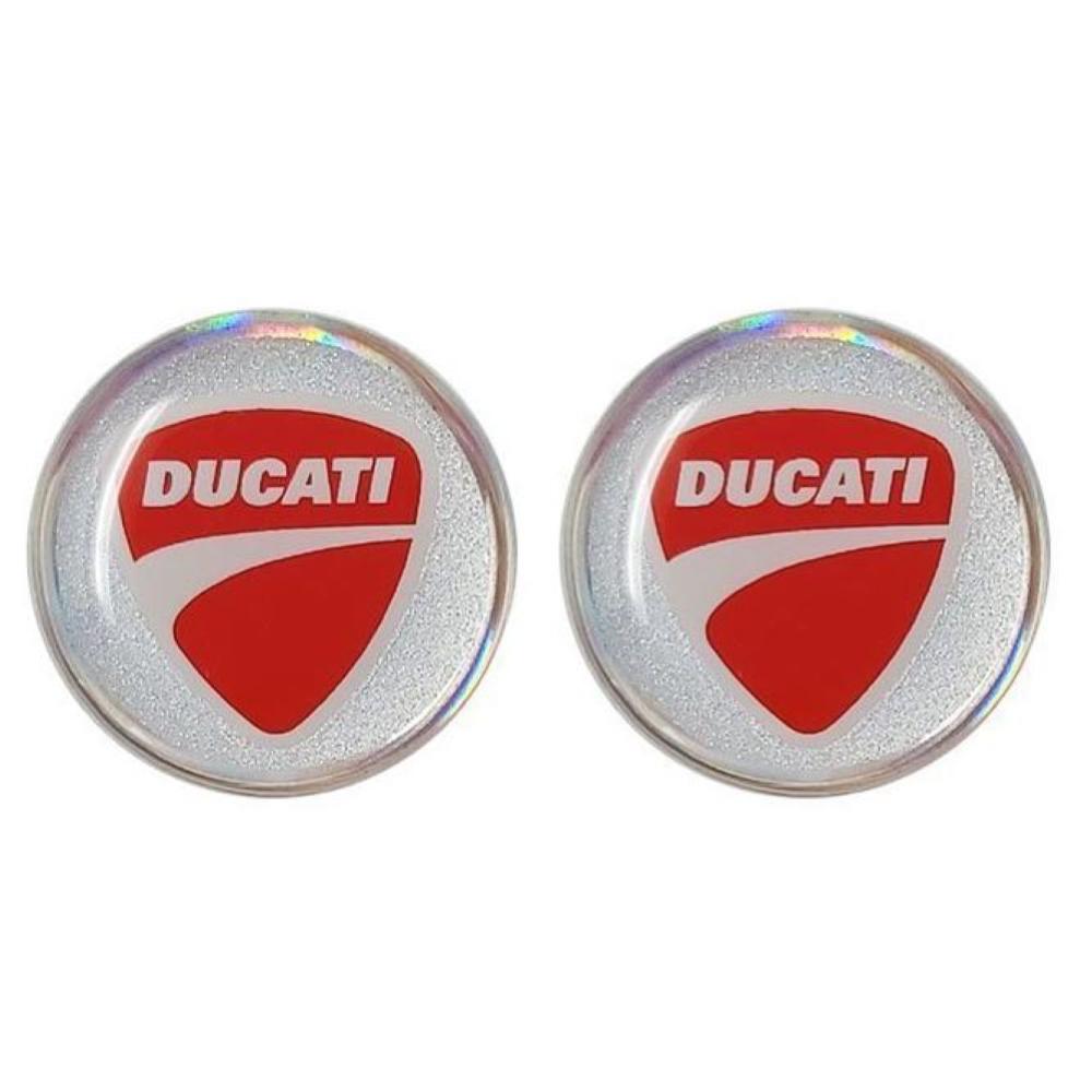 Stemma 3D Ø21mm Ducati, 2pz.