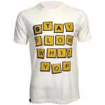 T-shirt Yop Yellow Piece 