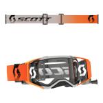Occhiali MX Scott Prospect WFS Racing Gray Orange, lente trasparente