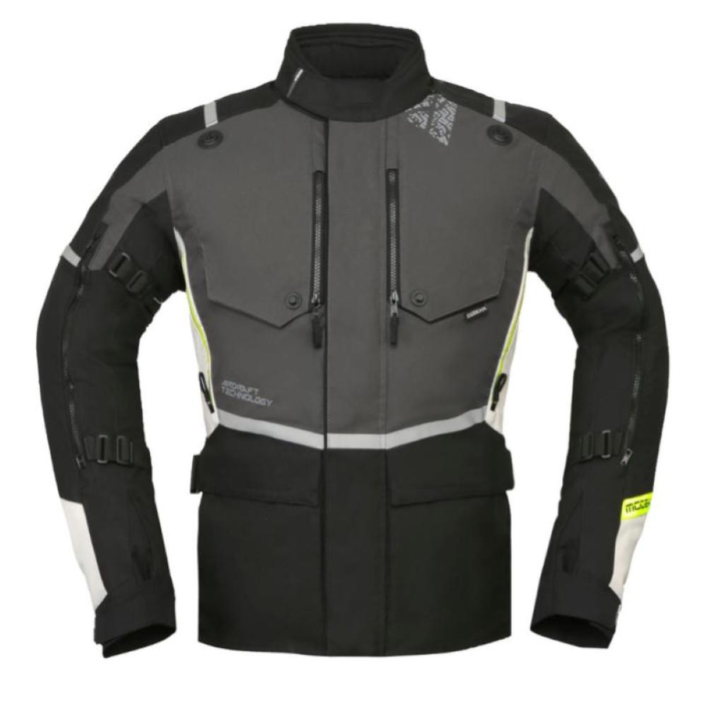 Giacca Modeka (CE) Trohn 2in1 Nero Grigio Giallo