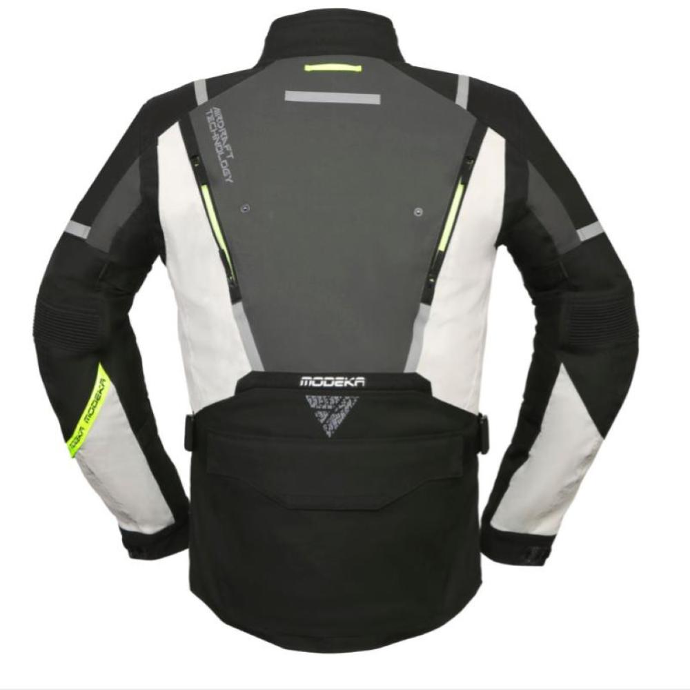 Giacca Modeka (CE) Trohn 2in1 Nero Grigio Giallo