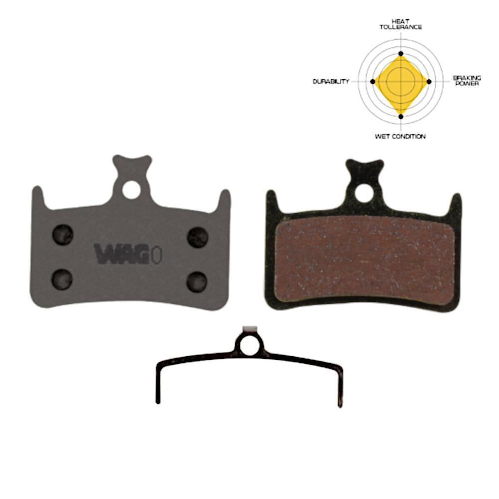 Set Pastiglie Freno HOPE E4, tech3 mescola organica 2pz
