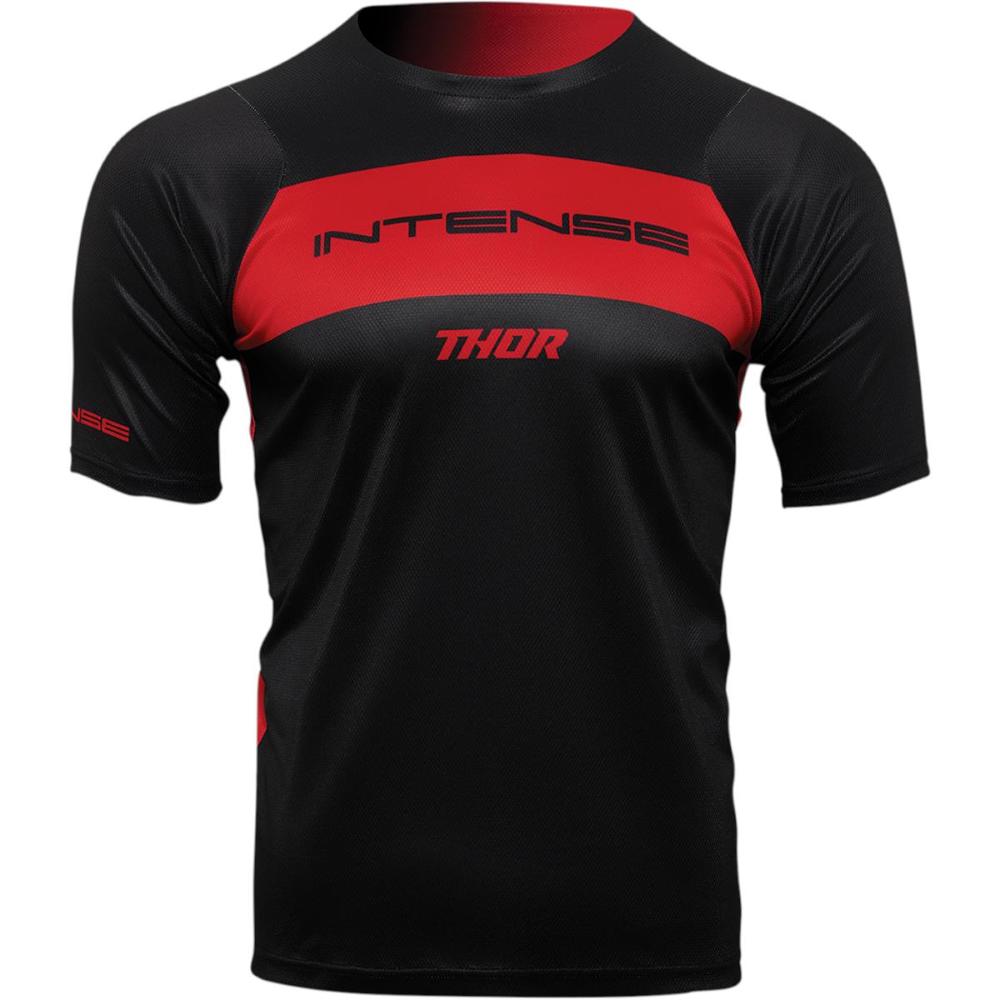 Maglia Thor Intense Dart Nero Rosso Taglia M