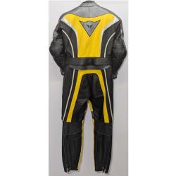 Usato: Tuta Divisibile Dainese Defender, Gialla Nera, taglia 44
