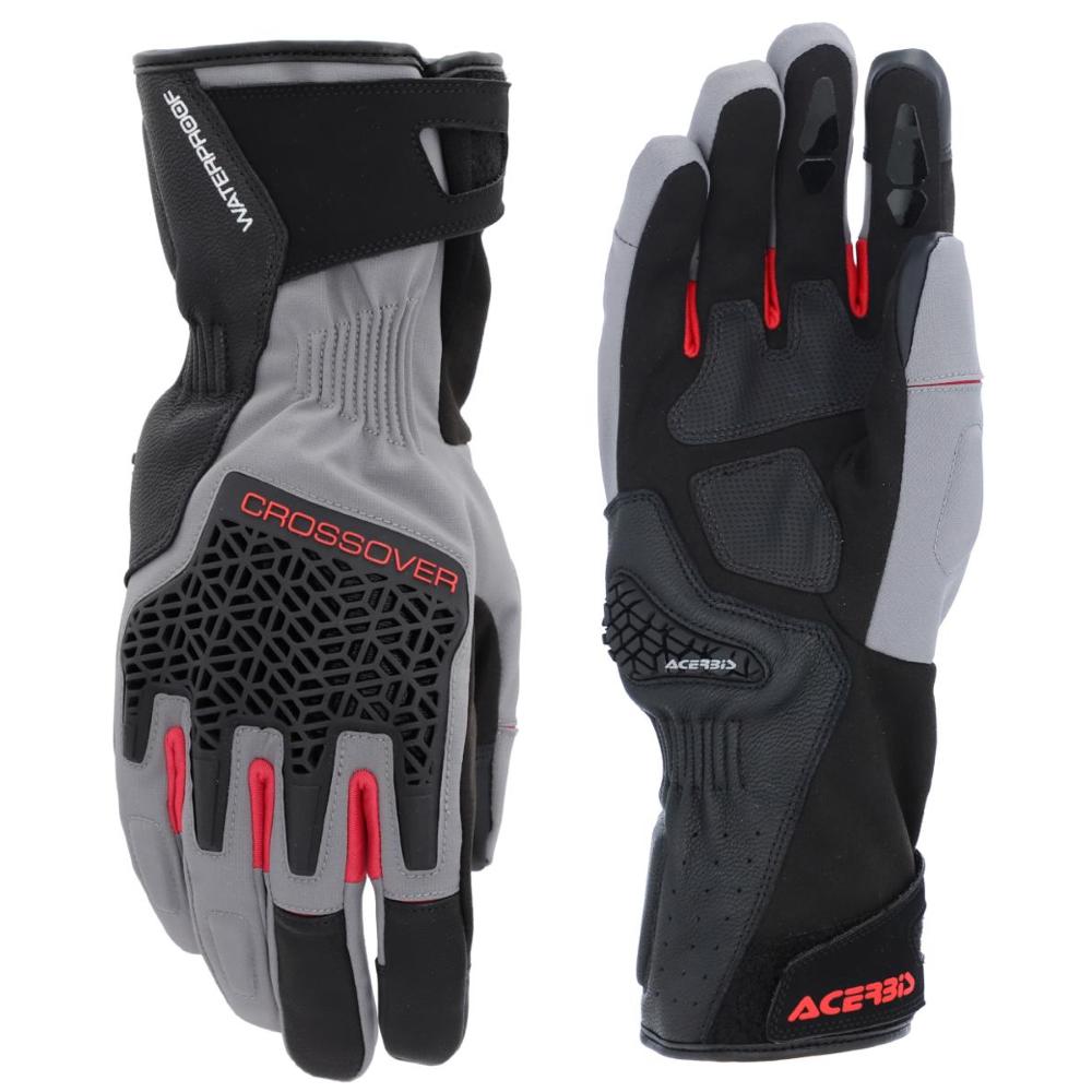 Guanti MX/MTB Acerbis (CE) Crossover WP Nero Grigio