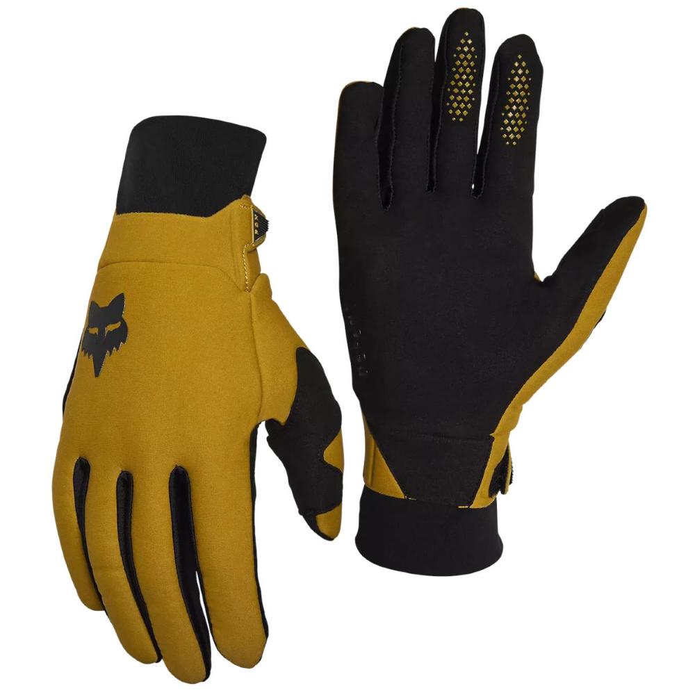 Guanti MX/MTB Fox FX Defend Thermo Mustard Taglia S