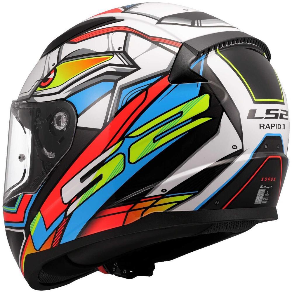 Casco LS2 FF353 Rapid II ECE22.06 Xdron, taglia XL