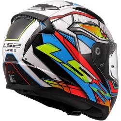 Casco LS2 FF353 Rapid II ECE22.06 Xdron, taglia XL