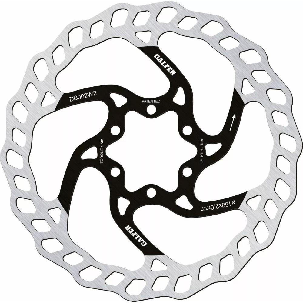 Disco freno Wave® Ø160mm x 2mm