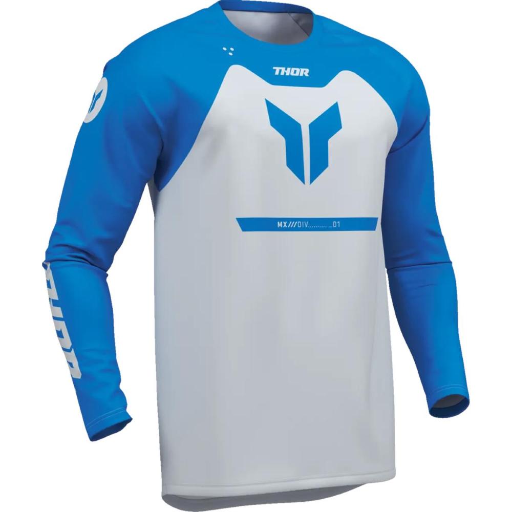 Maglia cross Thor Ridemode Menace Blue