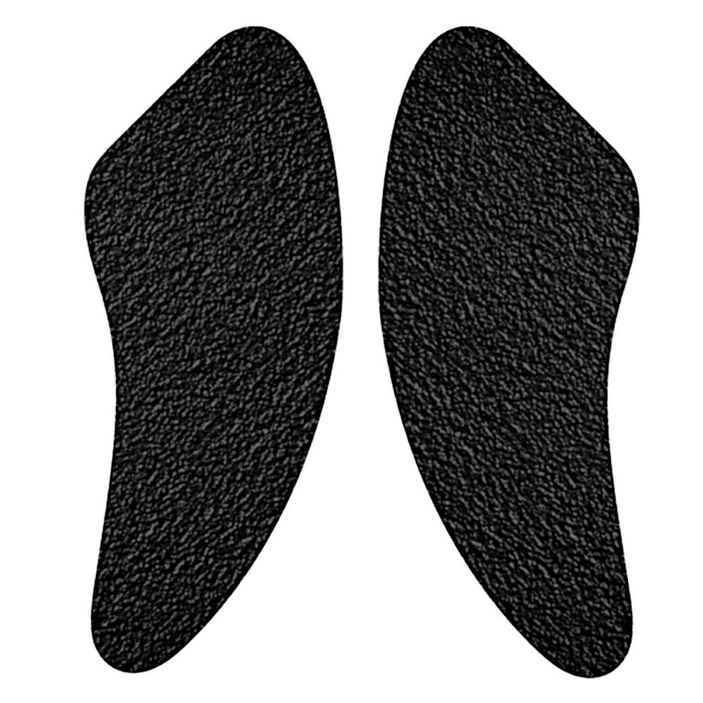 Protezione serbatoio Grip Antiscivolo Laterale per Moto Dx + Sx regular (75x120mm), Nero