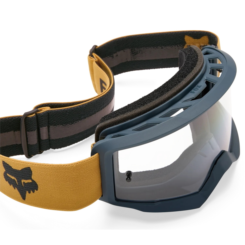 Occhiali MX/MTB Fox Main Core Bronze, lente Trasparente