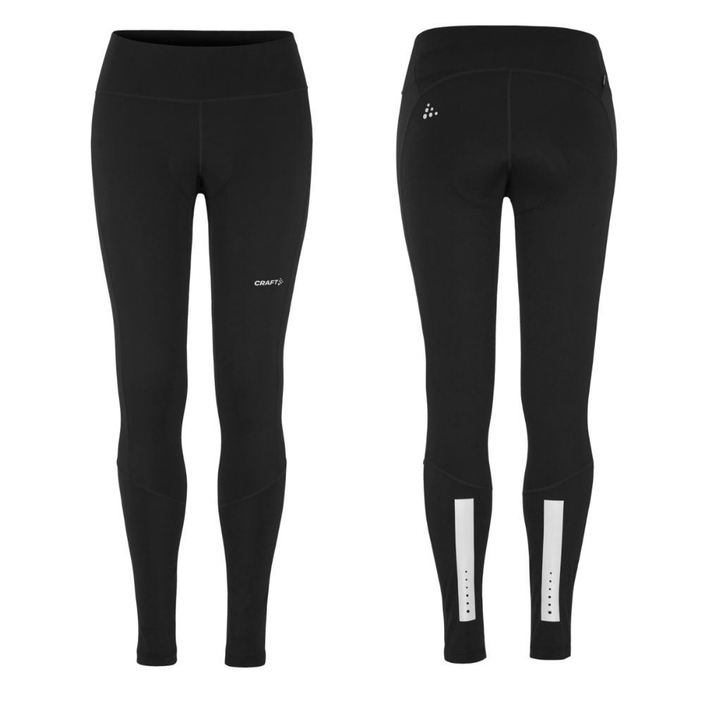 Pantaloni Craft con fondello Bike SubZ Tights C3, Nero taglia M