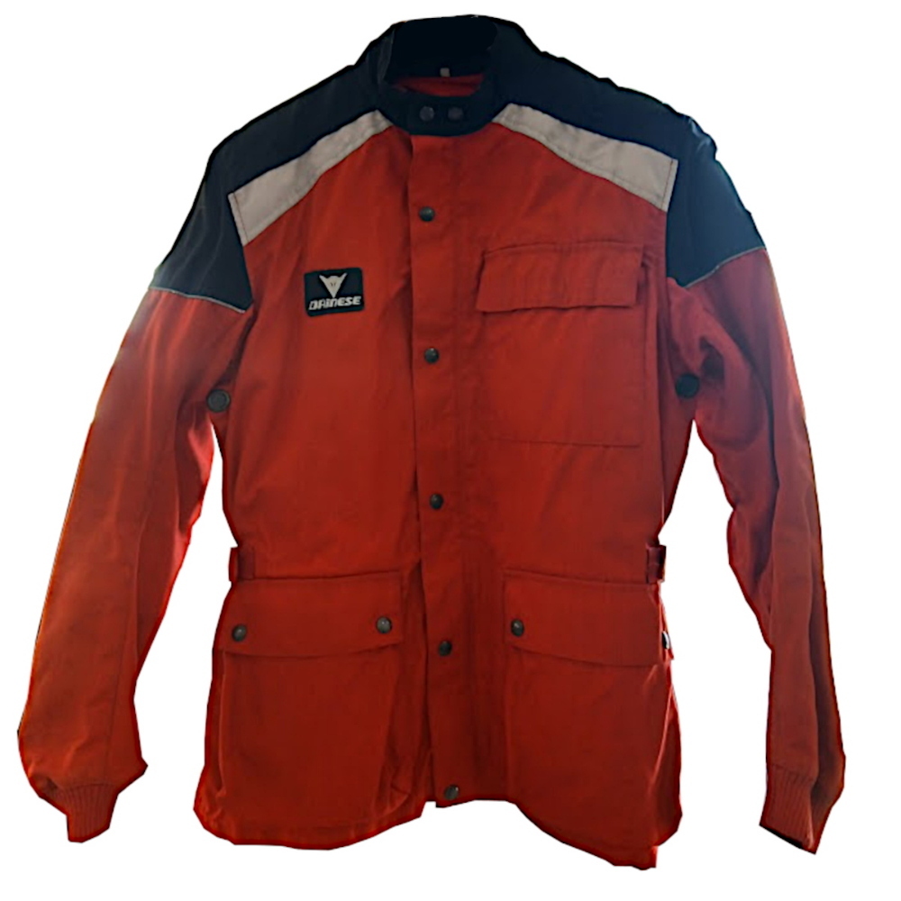 Usato: Giacca Dainese® Retrò stile Enduro Nero Rosso taglia 52
