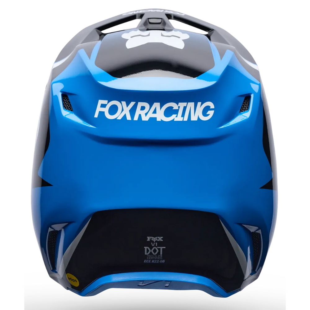 Casco Cross FOX V1 Frame - Blu