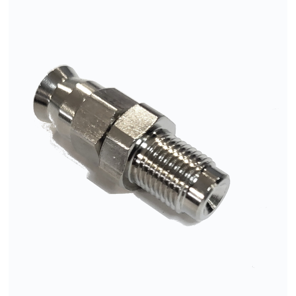 BH® Raccordo maschio fisso White Metal Ø10x1.25