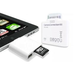 Adattatore per iPad USB Memory card 5in1 30pin Ic Intracom