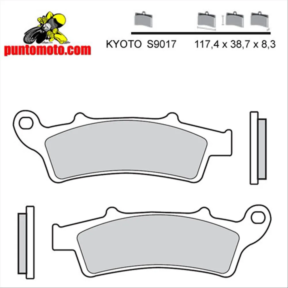 Pastiglie freni moto Kyoto S9017 ( 07045 )