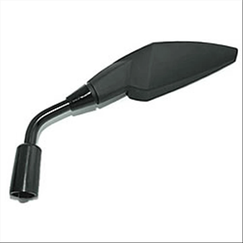 Specchio Aircut Manubrio Nero Soft, Sinistro