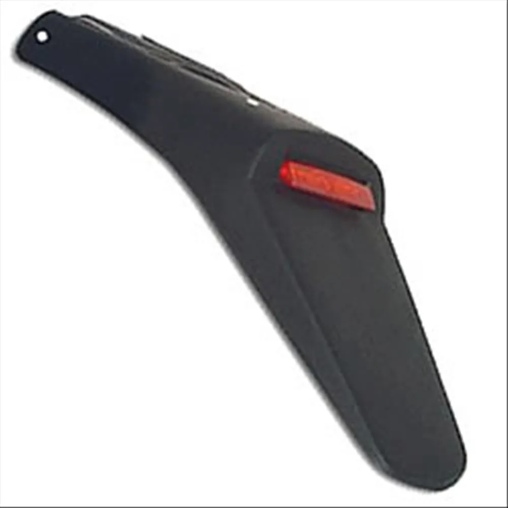 Portatarga UFO enduro con fanale LED rosso