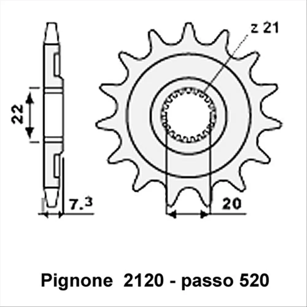 Pignone 2120 - passo 520