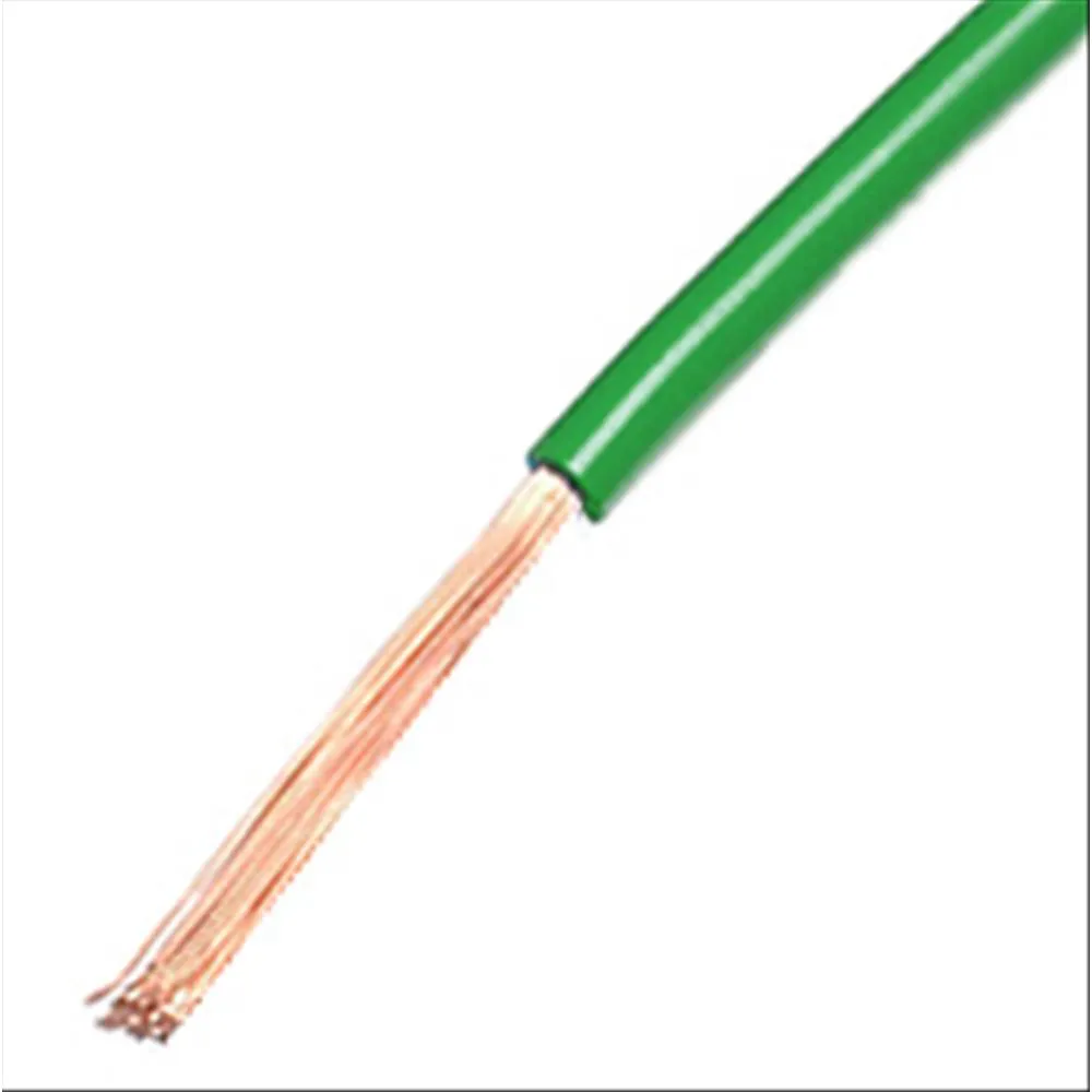 Cavo elettrico Ø0,50mm Verde 1mt.