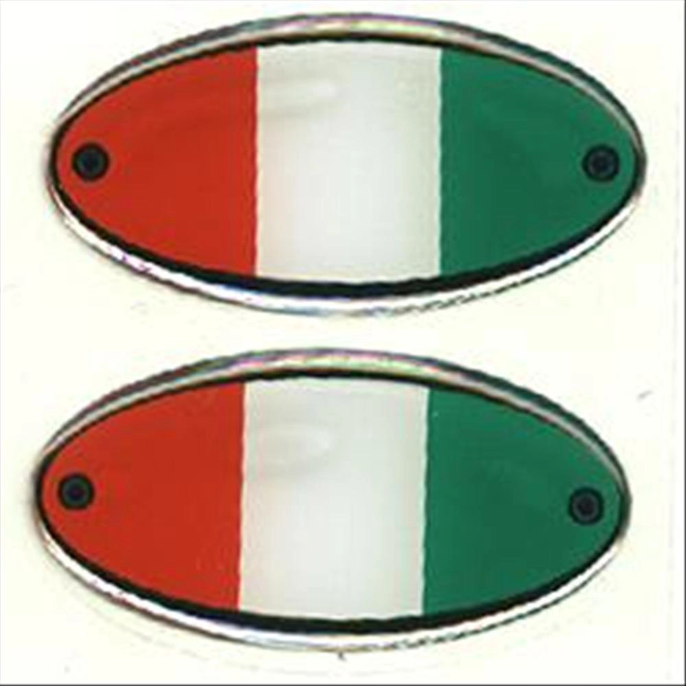 Stemmi 3D sagomati ovali Italia