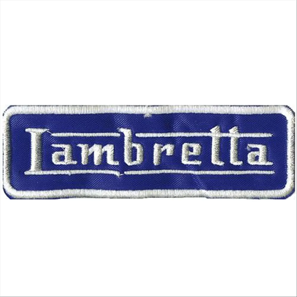 Cucisivo Lambretta Blu 127x40mm