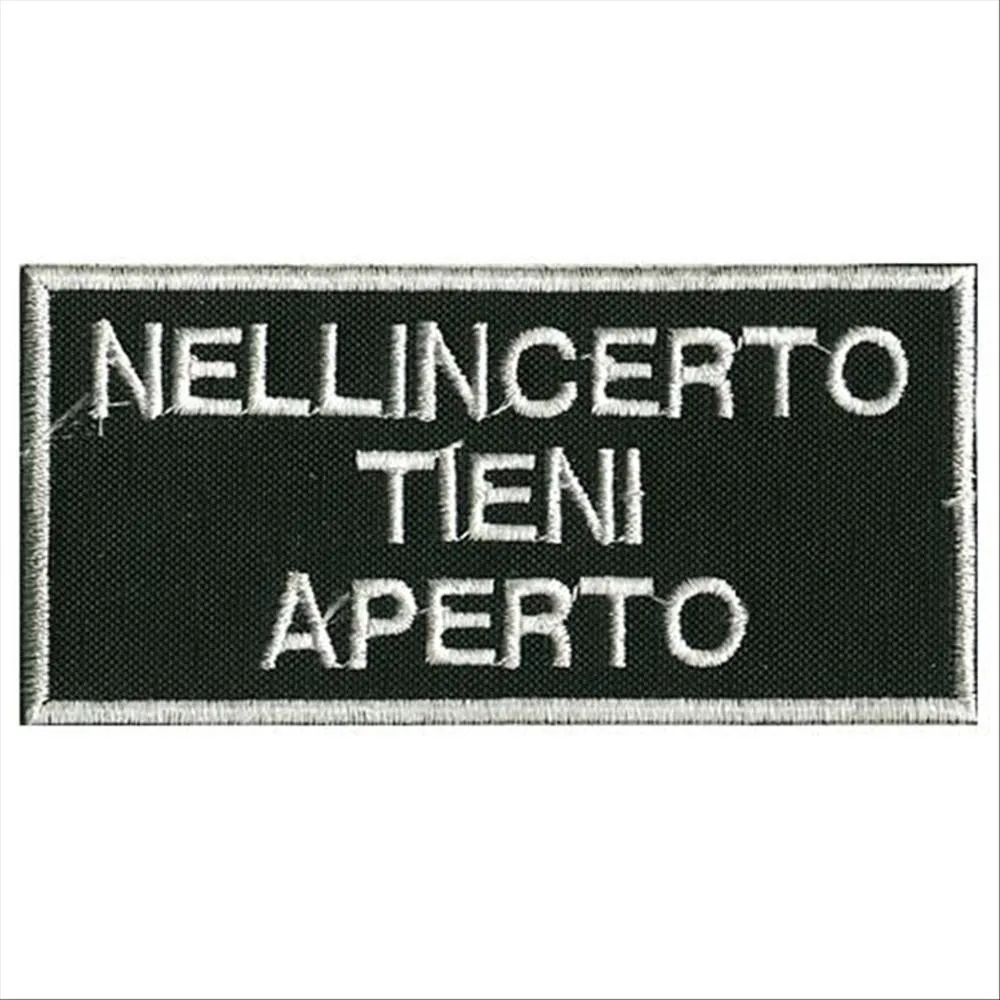 Cucisivo Nellincerto tieni aperto 115x51mm