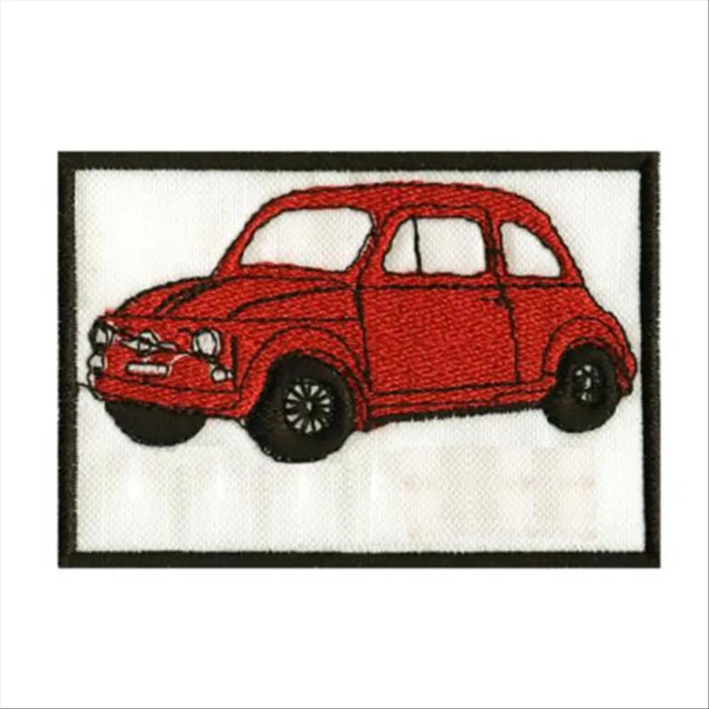 Cucisivo Macchinina rossa 75x54mm