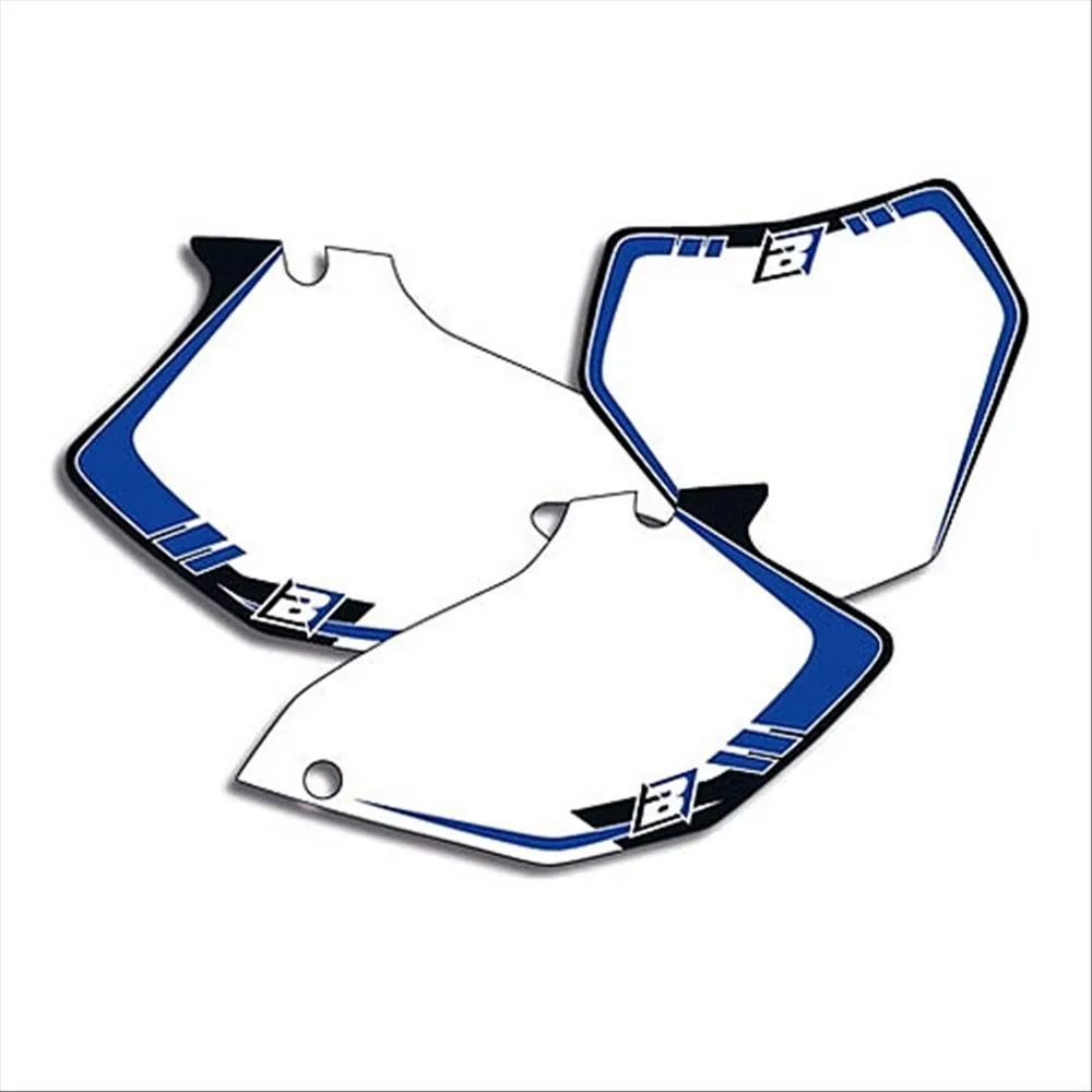 Kit Adesivi Yamaha Number Plate YZF250-450 (06-09)