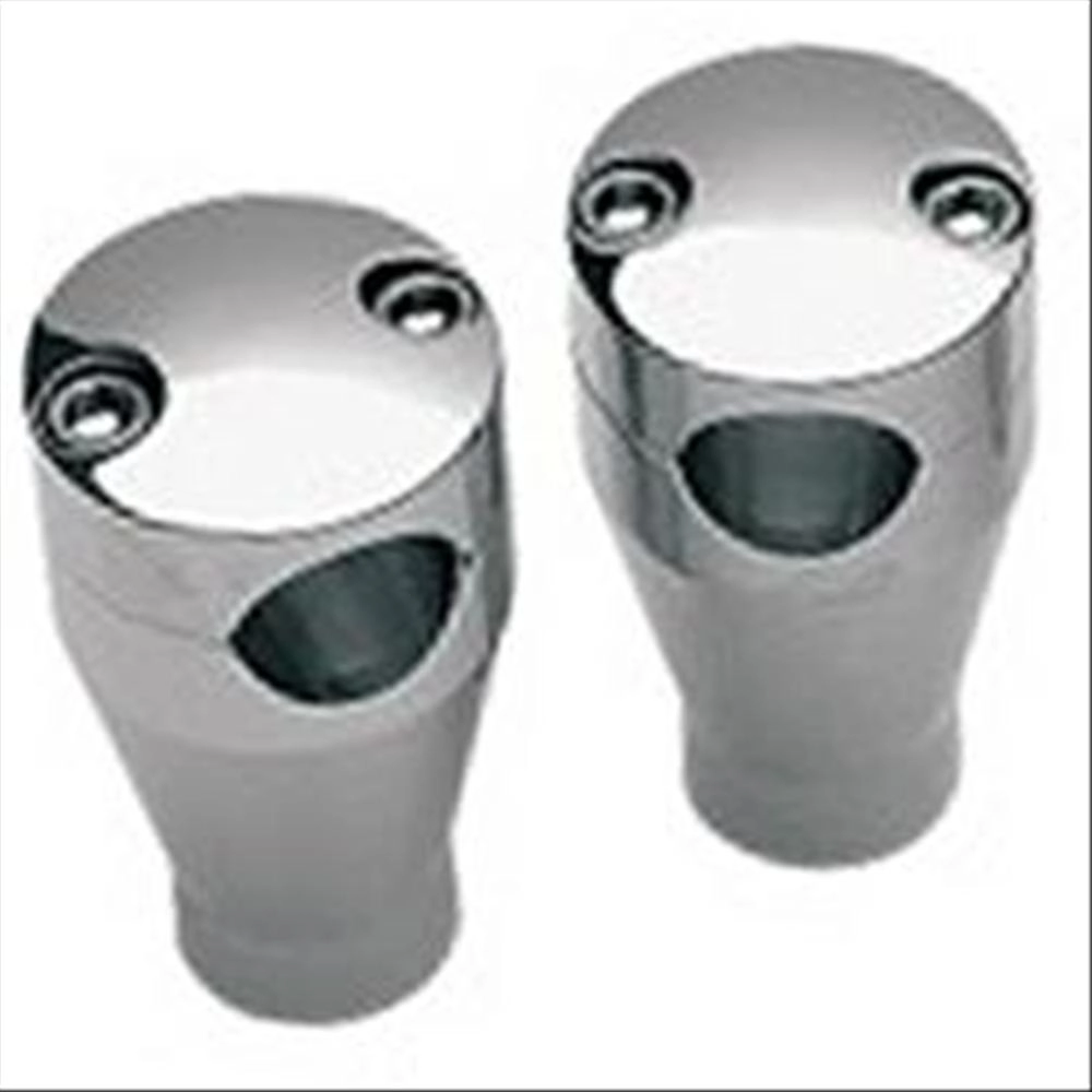 Riser Manubrio Ø25,4mm x 76mm (3") , filettatura Ø1/2-20 - Socket-Top Cromato