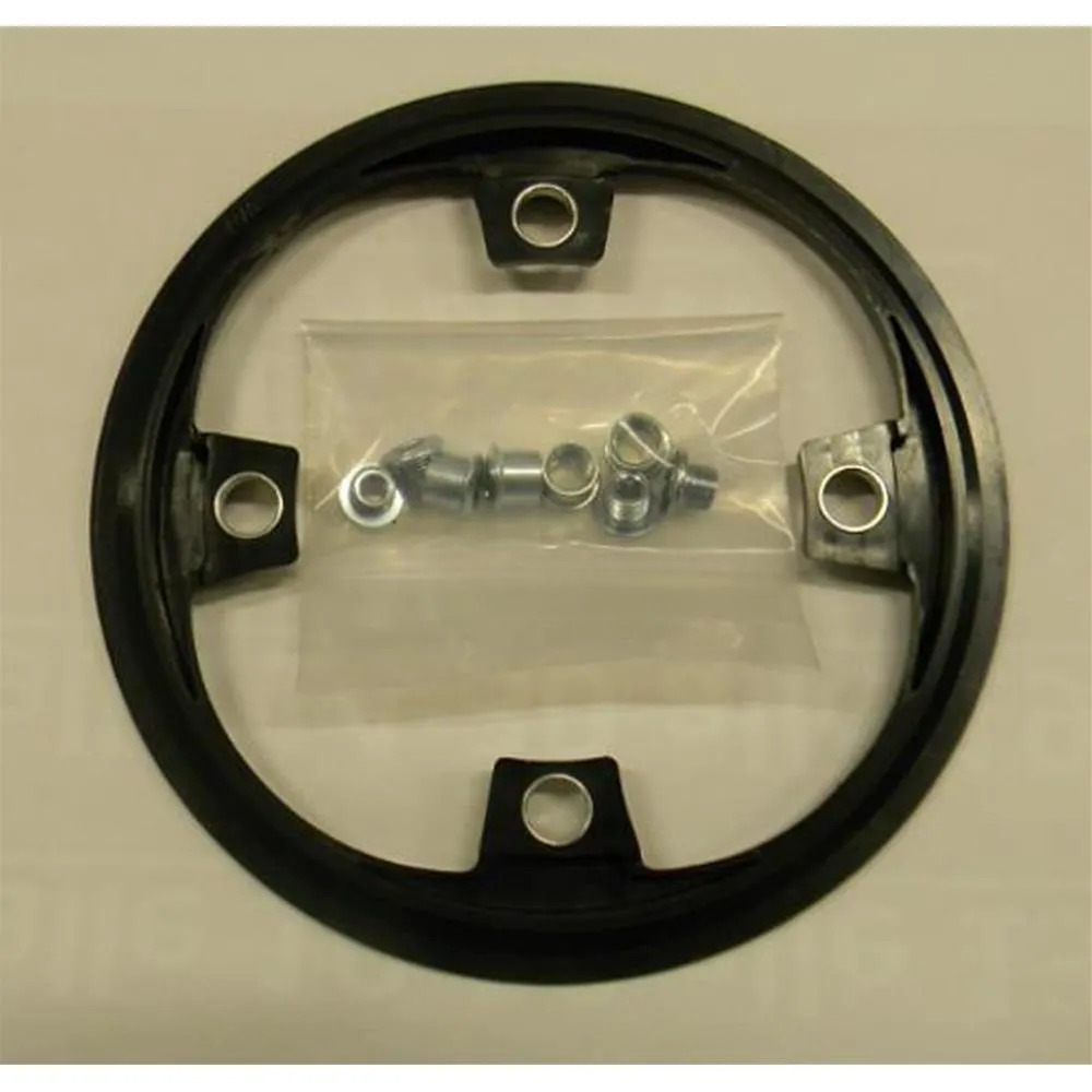 Protezione catena 4 fori 36TX104mm nera
