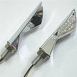 Frecce LED Twister Cromate, 2 pz.