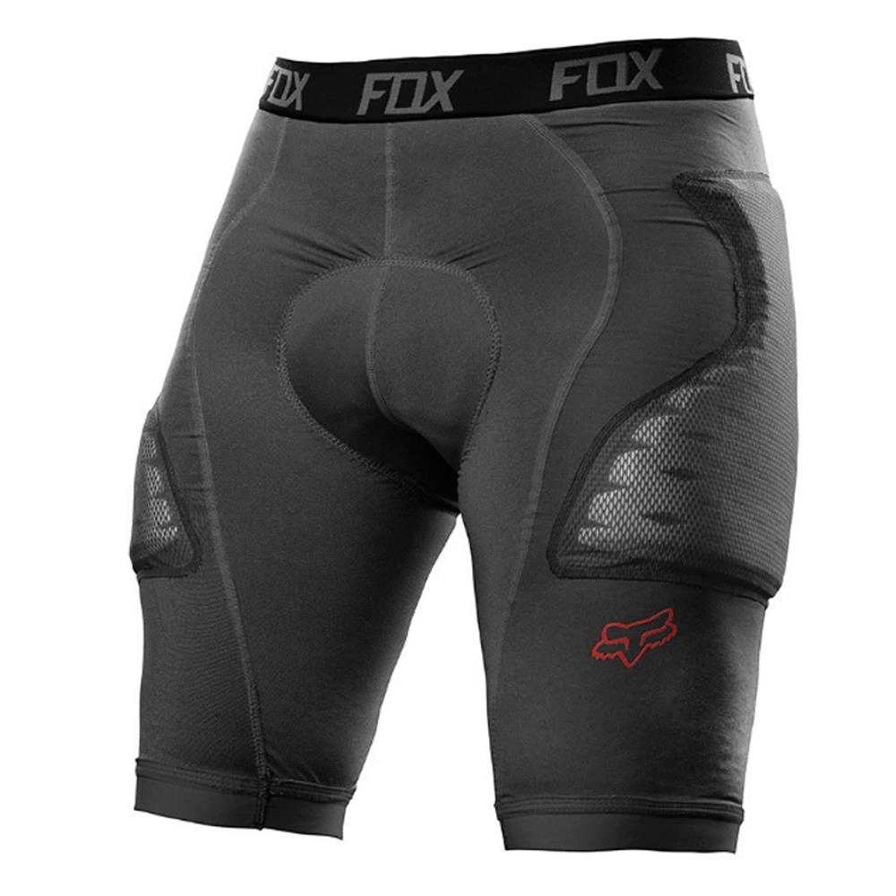 Pantaloncino Protettivo Fox Titan Race Grigio con fondello Tglia S