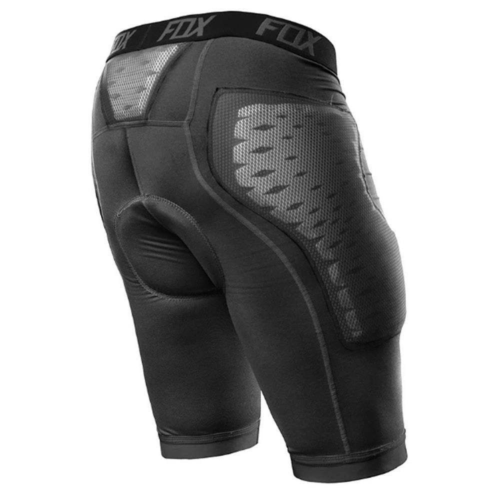 Pantaloncino Protettivo Fox Titan Race Grigio con fondello Tglia S