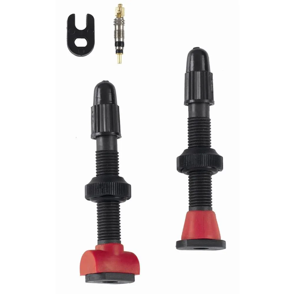 Valvole Tubeless Presta bici Carbonaria 45mm 2pz.