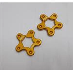 Ghiere Precarico Forcella LLS 17mm Oro