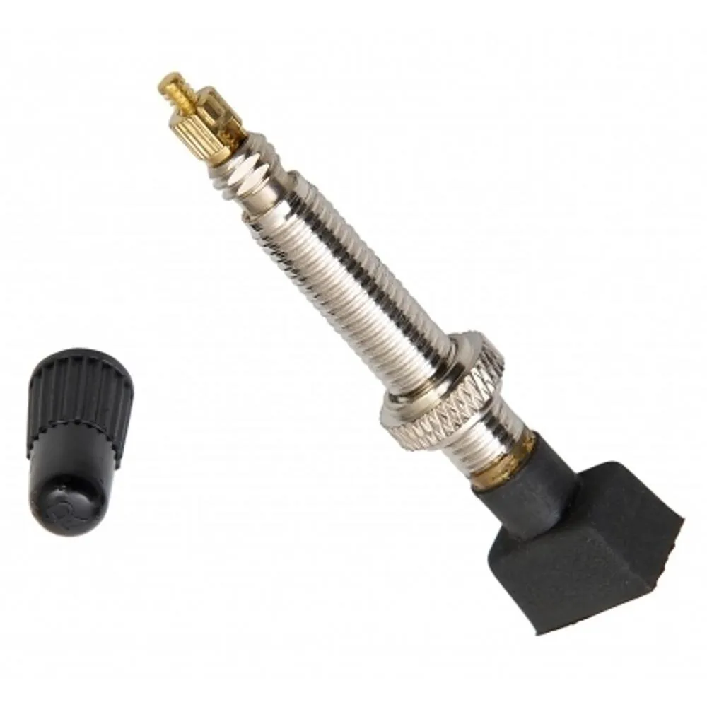Valvola Tubeless Presta bici , base quadrata 40mm 1pz.