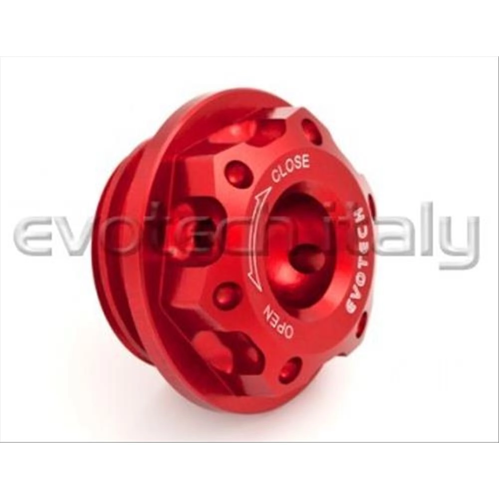 Tappo olio motore in Ergal Ø26x3 - Rosso